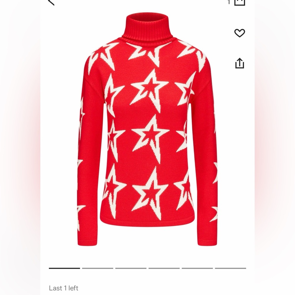 Perfect Moment star sweater